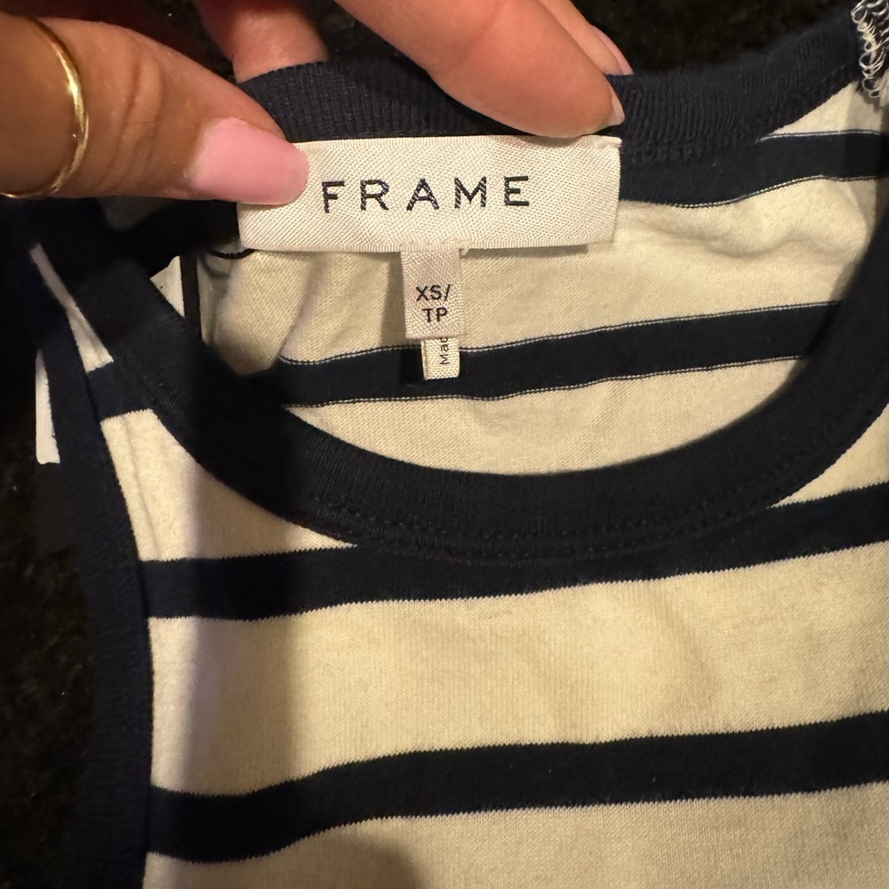 FRAME
Striped Racerback Tank Top - Picture 4 of 10